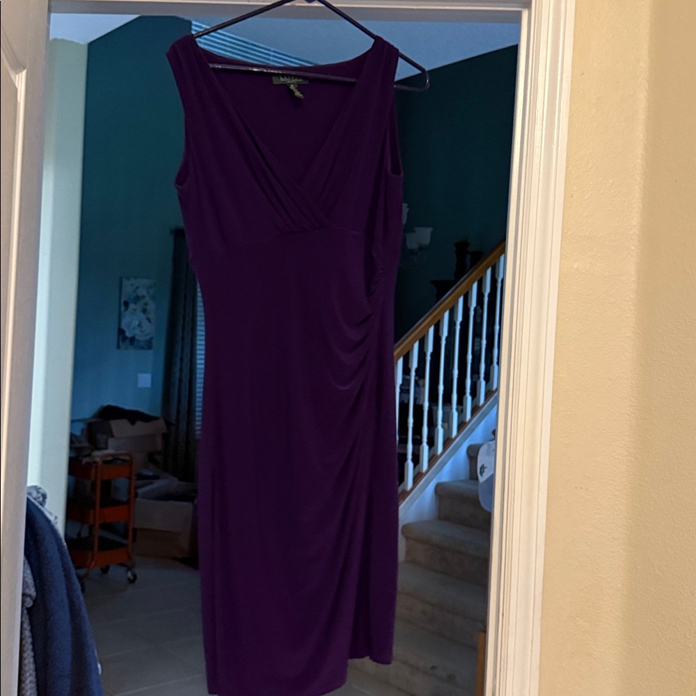 Ralph Lauren Deep Purple Dress